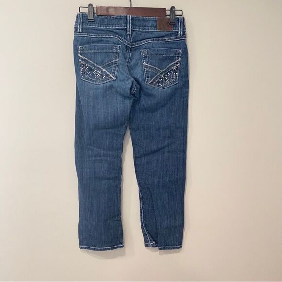 BKE Denim Culture Cropped Capri Jeans 26 - Picture 3 of 10